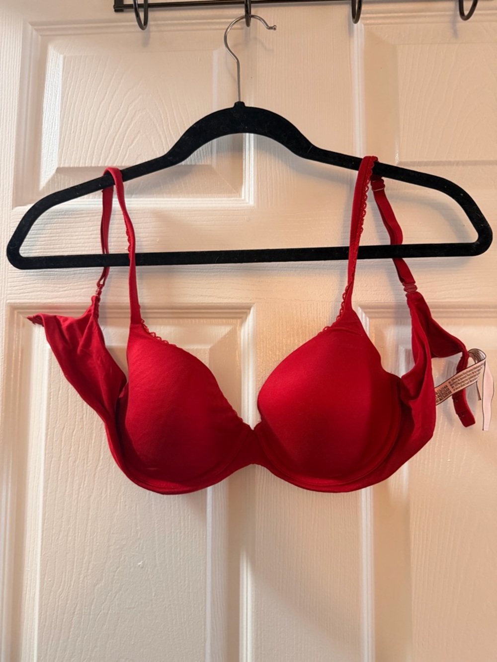 Victoria's Secret Red Smooth T-Shirt Bra